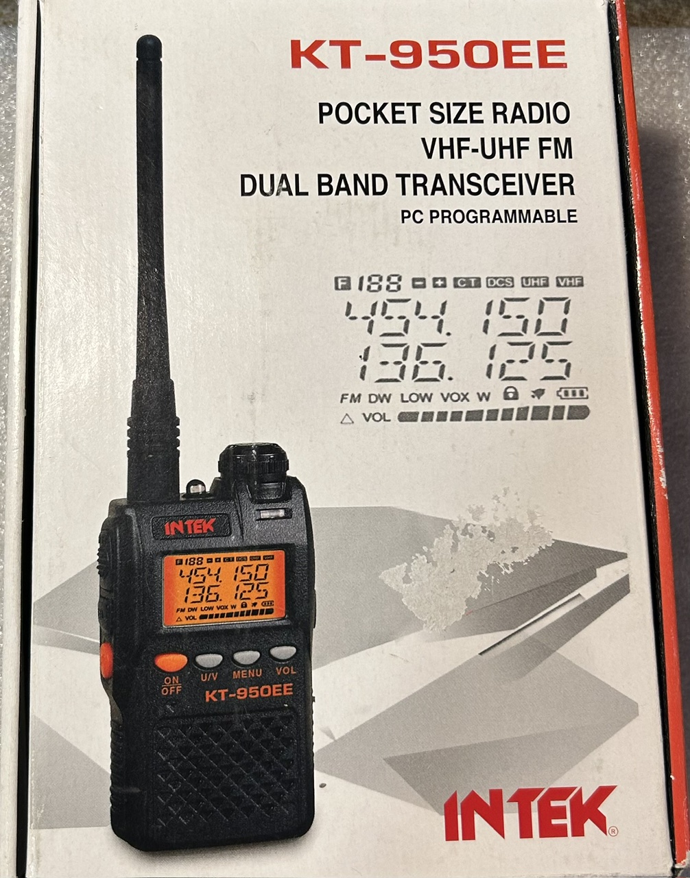 TK-950EE - ruční radiostanice VHF/UHF